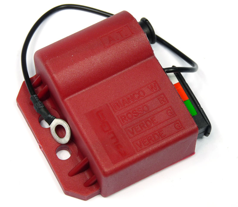 Lambretta Electronic ignition coil (CDI) Red, bgm